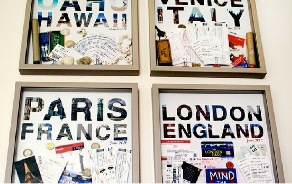 Como Organizar Lembranças de Viagem